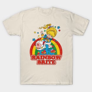 Rainbow Brite // Vintage Colorful Design T-Shirt